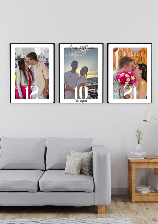 Ensemble affiche couple